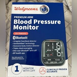 Bluetooth Arm Blood Pressure Monitor